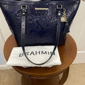 Brahmin Medium Asher Ink